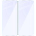 Set 2 folii sticla hibrid Bizon Glass Mule Duo compatibile cu Honor Magic 8 Lite, Transparent 5 - lerato.ro