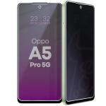 Folie sticla hibrid Bizon Glass Mule Shadow Privacy compatibila cu Oppo A5 Pro 5G, Transparent 4 - lerato.ro
