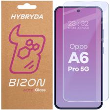 Folie sticla hibrid Bizon Glass Mule compatibila cu Oppo A6 Pro 5G, Transparent