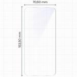 Set 2 folii sticla hibrid Bizon Glass Mule Duo compatibile cu Oppo A6 Pro 5G, Transparent 3 - lerato.ro