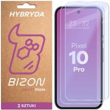 Set 2 folii sticla hibrid Bizon Glass Mule Duo compatibile cu Google Pixel 10 Pro, Transparent