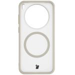 Carcasa Bizon MatteO cu MagSafe compatibila cu Vivo X300, Bej 2 - lerato.ro