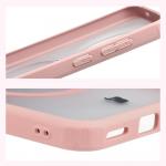 Carcasa Bizon MatteO cu MagSafe compatibila cu Vivo X300, Roz 6 - lerato.ro