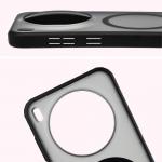 Carcasa Bizon MatteO cu MagSafe compatibila cu Vivo X300, Negru 5 - lerato.ro
