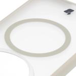 Carcasa Bizon MatteO cu MagSafe compatibila cu Vivo X300 Pro, Bej 3 - lerato.ro