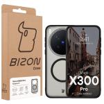 Carcasa Bizon MatteO cu MagSafe compatibila cu Vivo X300 Pro, Negru 8 - lerato.ro