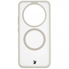 Carcasa Bizon MatteO cu MagSafe compatibila cu Honor Magic 8 Lite, Bej
