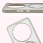 Carcasa Bizon MatteO cu MagSafe compatibila cu Honor Magic 8 Lite, Bej 5 - lerato.ro