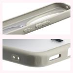 Carcasa Bizon MatteO cu MagSafe compatibila cu Honor Magic 8 Lite, Bej 6 - lerato.ro