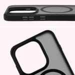 Carcasa Bizon MatteO cu MagSafe compatibila cu Oppo Find X9, Negru 5 - lerato.ro
