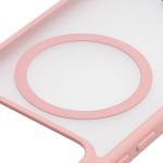 Carcasa Bizon MatteO cu MagSafe compatibila cu Xiaomi Poco F8 Pro, Roz 4 - lerato.ro