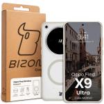 Carcasa Bizon MatteO cu MagSafe compatibila cu Oppo Find X9 Ultra, Bej 8 - lerato.ro