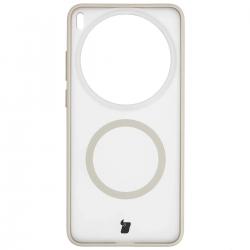 Carcasa Bizon MatteO cu MagSafe compatibila cu Vivo X300 Ultra, Bej
