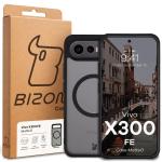 Carcasa Bizon MatteO cu MagSafe compatibila cu Vivo X300 FE, Negru 8 - lerato.ro