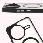 Carcasa Bizon MatteO cu MagSafe compatibila cu Xiaomi Poco F7 Ultra, Negru 5 - lerato.ro