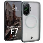 Carcasa Bizon MatteO cu MagSafe compatibila cu Xiaomi Poco F7, Gri 3 - lerato.ro