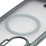 Carcasa Bizon MatteO cu MagSafe compatibila cu Xiaomi Poco F7, Gri 4 - lerato.ro