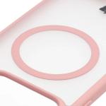 Carcasa Bizon MatteO cu MagSafe compatibila cu Realme GT 8 Pro, Roz 4 - lerato.ro