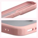 Carcasa Bizon MatteO cu MagSafe compatibila cu Realme GT 8 Pro, Roz 6 - lerato.ro
