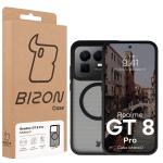 Carcasa Bizon MatteO cu MagSafe compatibila cu Realme GT 8 Pro, Negru 8 - lerato.ro