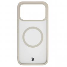 Carcasa Bizon MatteO cu MagSafe compatibila cu Xiaomi Poco F8 Ultra, Bej