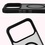 Carcasa Bizon MatteO cu MagSafe compatibila cu Xiaomi Poco F8 Ultra, Negru 5 - lerato.ro