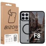 Carcasa Bizon MatteO cu MagSafe compatibila cu Xiaomi Poco F8 Ultra, Negru 8 - lerato.ro