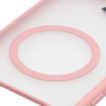 Carcasa Bizon MatteO cu MagSafe compatibila cu Xiaomi Poco F8 Ultra, Roz 4 - lerato.ro