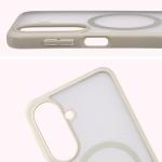 Carcasa Bizon MatteO cu MagSafe compatibila cu Samsung Galaxy A27 5G, Bej 5 - lerato.ro
