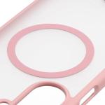 Carcasa Bizon MatteO cu MagSafe compatibila cu Samsung Galaxy A27 5G, Roz 4 - lerato.ro
