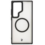 Carcasa Bizon MatteO cu MagSafe compatibila cu Samsung Galaxy S24 Ultra, Negru 2 - lerato.ro