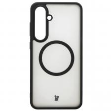 Carcasa Bizon MatteO cu MagSafe compatibila cu Samsung Galaxy S24 FE, Negru
