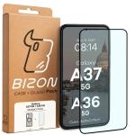 Kit protectie 2 in 1 BizonMobile, Carcasa Bizon MatteO si Folie sticla securizata Bizon Glass Edge, compatibil cu Samsung Galaxy A37 5G / A36 5G, Negru 10 - lerato.ro