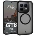 Kit protectie 2 in 1 BizonMobile, Carcasa Bizon MatteO si Folie sticla securizata Bizon Glass Edge, compatibil cu Realme GT 8 Pro, Negru 4 - lerato.ro