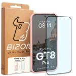 Kit protectie 2 in 1 BizonMobile, Carcasa Bizon MatteO si Folie sticla securizata Bizon Glass Edge, compatibil cu Realme GT 8 Pro, Roz 10 - lerato.ro