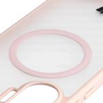 Kit protectie 2 in 1 BizonMobile, Carcasa Bizon MatteO si Folie sticla securizata Bizon Glass Edge, compatibil cu Xiaomi Poco F7, Roz 5 - lerato.ro