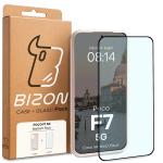 Kit protectie 2 in 1 BizonMobile, Carcasa Bizon MatteO si Folie sticla securizata Bizon Glass Edge, compatibil cu Xiaomi Poco F7, Roz 10 - lerato.ro
