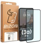 Kit protectie 2 in 1 BizonMobile, Carcasa Bizon MatteO si Folie sticla securizata Bizon Glass Edge, compatibil cu Nothing Phone (3a) Pro, Negru 10 - lerato.ro
