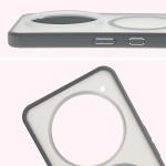 Kit protectie 2 in 1 BizonMobile, Carcasa Bizon MatteO si Folie sticla securizata Bizon Glass Edge, compatibil cu Nothing Phone (3a) Pro, Gri 6 - lerato.ro