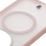 Kit protectie 2 in 1 BizonMobile, Carcasa Bizon MatteO si Folie sticla securizata Bizon Glass Edge, compatibil cu Nothing Phone (3a) Pro, Roz 5 - lerato.ro