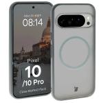 Kit protectie 2 in 1 BizonMobile, Carcasa Bizon MatteO si Folie sticla securizata Bizon Glass Edge, compatibil cu Google Pixel 10 / 10 Pro, Gri 4 - lerato.ro