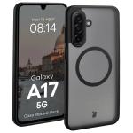 Kit protectie 2 in 1 BizonMobile, Carcasa Bizon MatteO si Folie sticla securizata Bizon Glass Edge, compatibil cu Samsung Galaxy A17 5G, Negru 4 - lerato.ro