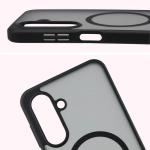 Kit protectie 2 in 1 BizonMobile, Carcasa Bizon MatteO si Folie sticla securizata Bizon Glass Edge, compatibil cu Samsung Galaxy A17 5G, Negru 6 - lerato.ro
