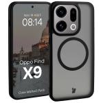 Kit protectie 2 in 1 BizonMobile, Carcasa Bizon MatteO si Folie sticla securizata Bizon Glass Edge, compatibil cu Oppo Find X9, Negru 4 - lerato.ro
