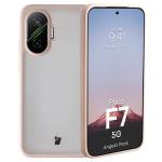 Kit protectie 2 in 1 BizonMobile, Carcasa Bizon Angelo si Folie sticla securizata Bizon Glass Edge, compatibil cu Xiaomi Poco F7, Roz 4 - lerato.ro