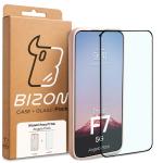 Kit protectie 2 in 1 BizonMobile, Carcasa Bizon Angelo si Folie sticla securizata Bizon Glass Edge, compatibil cu Xiaomi Poco F7, Roz 9 - lerato.ro