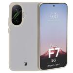 Kit protectie 2 in 1 BizonMobile, Carcasa Bizon Angelo si Folie sticla securizata Bizon Glass Edge, compatibil cu Xiaomi Poco F7, Bej 4 - lerato.ro