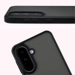 Kit protectie 2 in 1 BizonMobile, Carcasa Bizon Angelo si Folie sticla securizata Bizon Glass Edge, compatibil cu Samsung Galaxy A37 5G / A36 5G, Negru 5 - lerato.ro