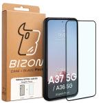 Kit protectie 2 in 1 BizonMobile, Carcasa Bizon Angelo si Folie sticla securizata Bizon Glass Edge, compatibil cu Samsung Galaxy A37 5G / A36 5G, Negru 9 - lerato.ro