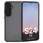 Kit protectie 2 in 1 BizonMobile, Carcasa Bizon Angelo si Folie sticla securizata Bizon Glass Edge, compatibil cu Samsung Galaxy S24 FE, Negru 4 - lerato.ro